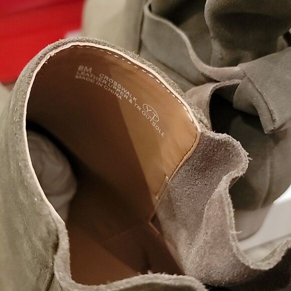 Aerosoles suede green boots size 8 NWT - Picture 5 of 12